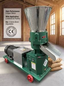 Machine de traitement des aliments multifonctionnelle pour élevage avicole 4,5 kW 5,5 kW, moulin à granulés pour canards, oies, poulets, porcs, moutons - Product Image 2