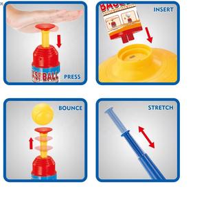 Jeu de plein air sport jouet balles <span class=keywords><strong>chauve</strong></span>-<span class=keywords><strong>souris</strong></span> Portable drôle exercice éducatif entraînement batte de Baseball ensemble pour les enfants - Product Image 2