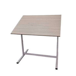 Fabricación de altura ajustable estudiante escuela muebles estudio mesas de escritorio para dibujar - Product Image 3