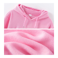 Sudadera con Capucha YKH de 330 g/m², de Buena Calidad, Talla Grande, Lisa, Estilo Urbano, para Hombre, Manga Larga