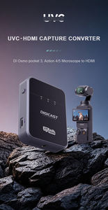 Convertisseur USB2.0 vers HDMI avec protocole UVC et Pocket3 Insta 360 <span class=keywords><strong>Action</strong></span> 5 Pro UVC vers HDMI - Product Image 5
