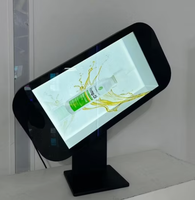 Écran holographique transparent de 22 pouces, vitrine Ai Holobox, signalisation numérique LCD 3D