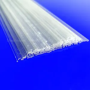 Tubo de cristal de cuarzo capilar, superventas, 0,1mm, 0,2mm, 0,3mm, 0,4mm, 0,5mm