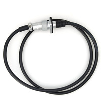 Connecteur de faisceau Weipu pour prise d'alimentation et prise aviation, avec terminal à souder, moulage par injection, traitement professionnel et gaine thermorétractable