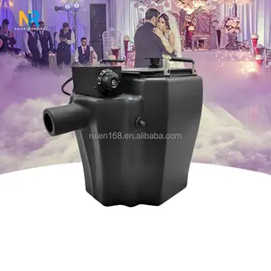 Máquina de humo de baja altura, máquina de hielo seco con efecto de nube baja, máquina de niebla de hielo seco de 3500W para boda, fiesta de discoteca Dj