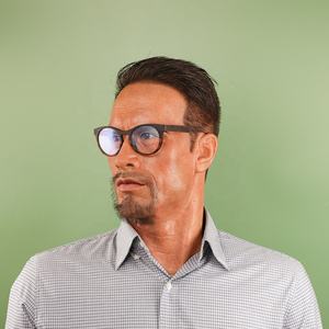 Gafas de fibra de carbono para hombre, gafas ecológicas, gafas de sol de madera clásicas personalizadas, montura óptica para hombre Dochange - Product Image 3