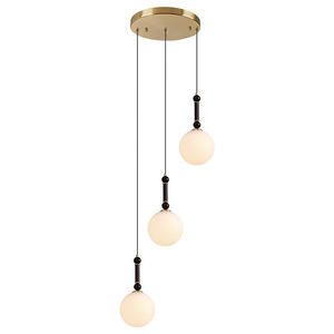 Lámpara de araña vintage de estilo francés con múltiples cabezales, luz LED redonda E27 con interruptor para el hogar, sala de estar, comedor, escalera - Product Image 4