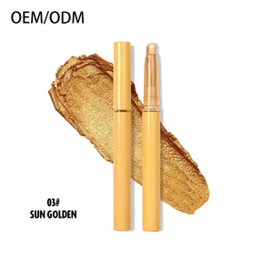 อายแชโดว์แบบแท่ง 12 สี กลิตเตอร์ ขายดี รับผลิตแบรนด์ส่วนตัว เม็ดสีแน่น ติดทนนาน กันน้ำ - Product Image 5