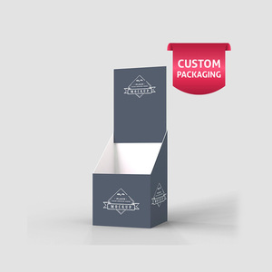 Plateau de présentation au détail en papier couché polyvalent Organisateur de stockage Imprimé sur mesure avec catégorie de produit OEM ODM Boîtes en papier - Product Image 1