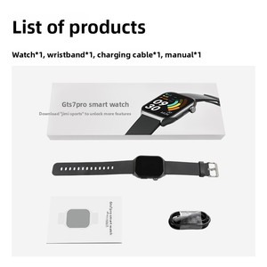 Smartwatch Quadrato Dedicato per il Commercio Transfrontaliero con Monitoraggio Frequenza Cardiaca, Ossigeno nel Sangue, Sonno e Rilevamento Completo del Colore della Pelle - Braccialetto Sportivo - Product Image 2