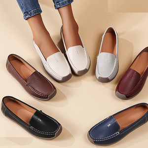 Haute qualité léger infirmière chaussures A399 vente chaude nouvelles femmes chaussures plates décontracté grande taille semelle souple Surface souple <span class=keywords><strong>maman</strong></span> chaussures - Product Image 2