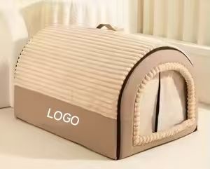 Складной дом для домашних животных, съемный моющийся дом для кошек, пещера для щенков, диван-кровать для домашних животных, дом для маленьких собак и маленьких и средних кошек - Product Image 5