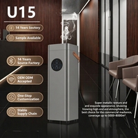 Nouveau produit 2026 : Diffuseur d'huiles essentielles Crearoma 1500 ml, grand diffuseur intelligent sans eau en aluminium, sur pied, pour hall commercial