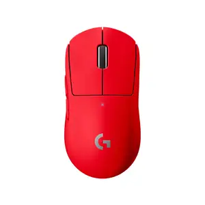 로지텍 G PRO X SUPERLIGHT 무선 게임용 마우스 레드 추격 파도 앞으로 세트 선물 상자 마우스