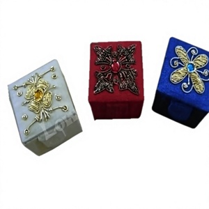 Latest Collection Hot Sell Lowellcraft Cotton Flower Theme Eco-Friendly Jewelry Gift Box Custom Logo High Quality Multi - Product Image 1