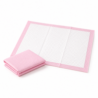 Tapis de propreté roses pour chiots avec noyau absorbant SAP, résistants aux fuites, pour animaux de compagnie, fourniture d'usine
