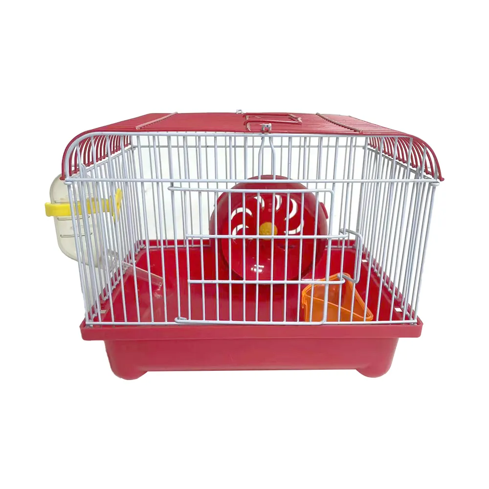 HC-M008Transparent Acrylic Hamster Cage Wire Wholesale Wire Folding Hamster House Pets