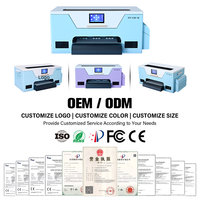 Nueva Impresora DTF Baiyin A3 Todo en Uno con Cabezal Xp600, Máquina de Impresión de Camisetas Totalmente Automática con Tinta DTF
