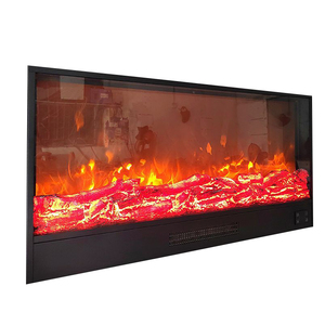 Stufa Elettrica Moderna 3D LCD da <1m con Telecomando, Struttura in Acciaio, 1500W - Product Image 6