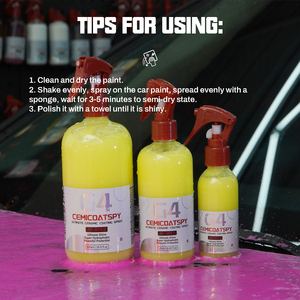 Ultimative hydrophobe Autokeramik-Nano beschichtung Flüssig kristalls chicht politur und profession elles Nanos pray für die Premium-Auto pflege - Product Image 6