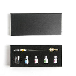 Stylos <span class=keywords><strong>de</strong></span> Signature en cristal pour cadeau d'affaires, élégants, pour <span class=keywords><strong>dessin</strong></span> à l'<span class=keywords><strong>encre</strong></span>, plus <span class=keywords><strong>de</strong></span> couleurs au choix, nouveauté, - Product Image 5