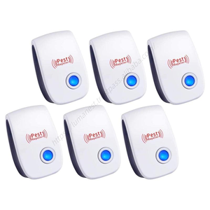 Venta al por mayor: Nuevo repelente ultrasónico de plagas con diseño innovador, enchufable, con enchufes EU, US, UK, AUS para el hogar y la oficina. - Product Image 1