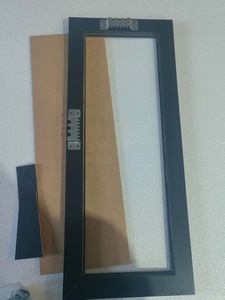 Hot Selling 8X32 Tempered Glass <strong>Panoramic</strong> Vertical Horizontal Black Photo <strong>Frame</strong> 8x24in 10x24in MDF Picture <strong>Frame</strong> - Product Image 3