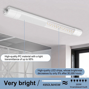 Luminaria LED Tri-Proof de 0.9m, 30W, 5000LM, Luz Diurna, IP65, para Oficina, Alto Brillo, Larga Vida Útil - Product Image 1