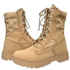 <span class=keywords><strong>Botas</strong></span> Tácticas <span class=keywords><strong>de</strong></span> Cuero para Hombre, Nuevas, para Senderismo al Aire Libre, <span class=keywords><strong>Botas</strong></span> <span class=keywords><strong>de</strong></span> Desierto Transpirables para Hombre - Product Image 3