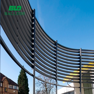 Conception de maison moderne <span class=keywords><strong>pare</strong></span>-<span class=keywords><strong>soleil</strong></span> préfabriquée horizontale/verticale persiennes en aluminium - Product Image 5