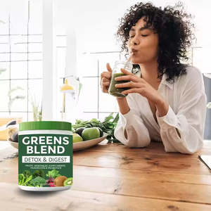 Polvo de Té Verde Orgánico Super Green OEM/ODM, Polvo Energético, Vitamina B12, Vitamina B3 y Antioxidante Vegano - Product Image 5