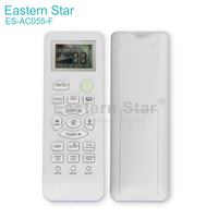 Télécommande de climatiseur ES-AC055-F, prix usine, infrarouge 433 kHz, longueur d'onde 950+-50 nm, pour télécommande de climatiseur HAIER KTHE001, 19 touches, AC 131B