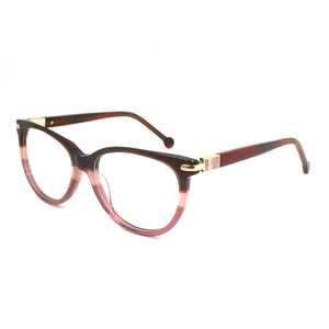 Montura de gafas para mujer, gafas ópticas a la moda, gafas ovaladas espectaculares de acetato de alta calidad - Product Image 5