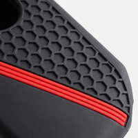 Housse de clé de voiture en silicone lumineux de qualité supérieure pour BMW - Anti-rayures, boutons lumineux dans le noir, protection de la télécommande intelligente