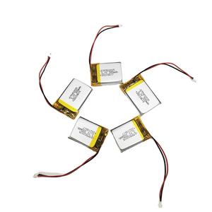 3.7V充電式5mm最小RCリポバッテリー502025 200mAhカスタムバッテリーKC（Bluetoothスピーカー用） - Product Image 2