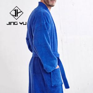 Peignoir de luxe unisexe pour hôtel, peignoir en coton éponge confortable personnalisé, peignoir en bambou pour la maison, vêtements de maison, costume pour homme - Product Image 3