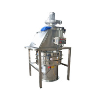 Station de déchargement haute performance en acier inoxydable pour sacs de détergent/lave-linge/poudre de gypse avec alimentateur automatique et tamis vibrant