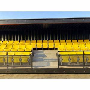 Tribuna per Spettatori Sportivi 40HC in Container Marittimo, Stand Modulare per Stadio di Calcio in Vendita nel Regno Unito - Product Image 3