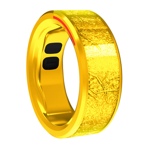 Anillo de pareja negro Health Fitness Tracker Ritmo cardíaco Ip67 Anillo inteligente de acero inoxidable de cerámica para mujeres y hombres Anillo - Product Image 2