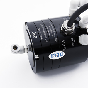 Motor de fresado de metal de 1.8KW y 60000 <span class=keywords><strong>RPM</strong></span>, 220V, con portabrocas de 4mm, cambio de herramienta ATC y refrigeración por agua para taladrado. - Product Image 3