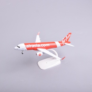 Modelo de Avião Diecast Air <span class=keywords><strong>Asia</strong></span> 20cm A320 Escala 1/300 Comprimento Pintado Modelo de Aeronave de Metal Presente - Product Image 4