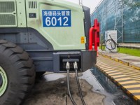 Caricatore a Ruote Completamente Elettrico da 5,5 Tonnellate, Emissioni Zero, Sostituzione Diesel, Prestazioni Pesanti, Batteria LFP