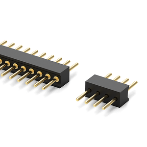 1.27mm dual-đầu nam pin tiêu đề 8.20 pin tròn hàng duy nhất 2/3/4/50p thẳng pin tiêu đề Hàn Hội Đồng Quản trị kết nối khác - Product Image 1