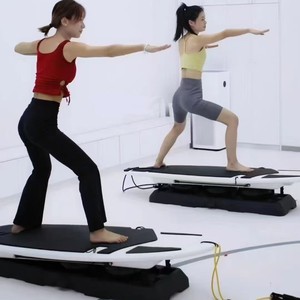 Planche de Pilates Dopamine Surfboard, équipement de yoga à domicile, grande planche d'entraînement antidérapante pour exercices de fitness - Product Image 1