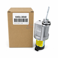 Solénoïde d'arrêt de carburant BFM1013 BFM 2012 02938080 04513018 12V pour excavatrice, chargeuse, finisseur, groupe électrogène 2012