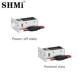 Serrure électromagnétique dissimulée à alimentation continue sans clé SM02B DC12V/24V, verrou électrique oblique - Product Image 4