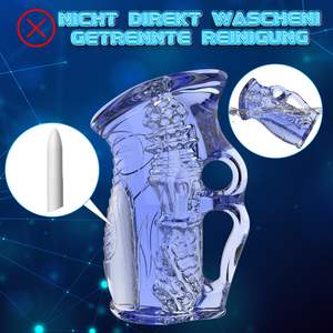 Mannelijke Realistische Pocket Masturbatie Cup 10 Automatische Vibrerende Seksspeeltjes Mannelijke Realistische Vagina Pocket Seksspeeltjes - Product Image 2