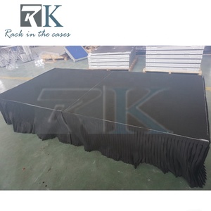Kit de Escenario Premium con Faldones, Plataforma de Escenario para Bodas, Escenario Modular - Product Image 2