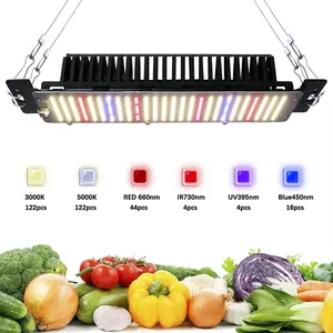 YXO Đèn LED Trồng Cây Đủ Phổ 3000K 5000K Đèn LED Trồng Cây Tia UV IR Toàn Phổ 50W Thủy Canh