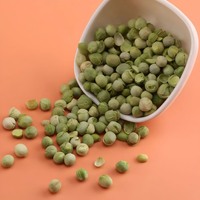 Petits pois verts déshydratés, faible humidité, longue durée de conservation, idéaux pour les soupes et les currys, directement de l'usine